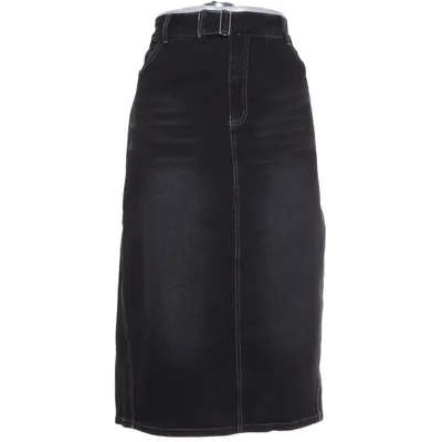 Jeanskjol (Svart) från Capri Collection Bomull, Elastan