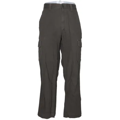 Pantalon cargo (Vert) de Basic Editions Coton