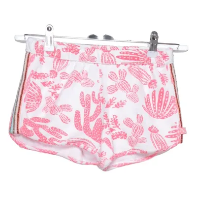 Mjukisshorts (Vit, Rosa) från Billieblush Bomull, Polyester