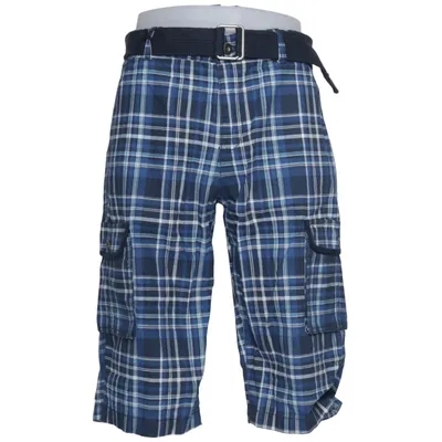 Cargo shorts (Blauw, Wit) van Arizona Katoen