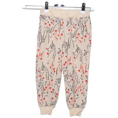 Sweatpants (Beige, Multicolored) from Mini Rodini Cotton