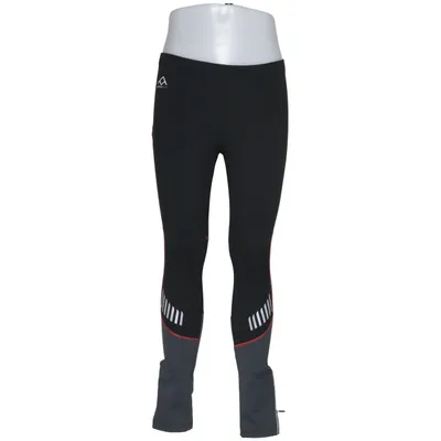 Sports tights (Black, Gray, Orange) from Active Fit Elastane, Polyester