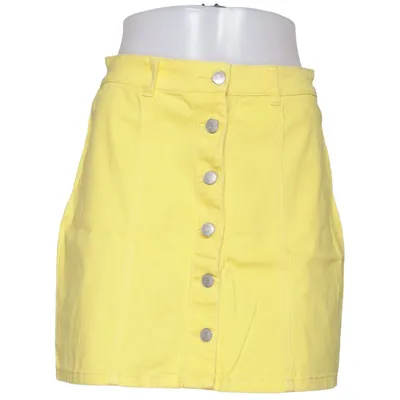 Denim skirt (Yellow) from Jacqueline de Yong Cotton, Elastane