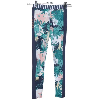 Sportleggings (Blauw, Meerkleurig) van Roxy Girl Elastaan, Polyester