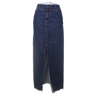 Jeanskjol (Blå) från Never Denim Bomull