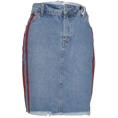 Jeansrock (Blau, Rot) von MbyM