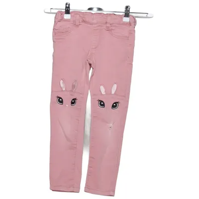 Spijkerbroek (Roze) van Lab Industries Katoen, Elastaan, Polyester