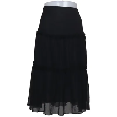Maxi skirt (Black) from For Women Polyamide, Polyester