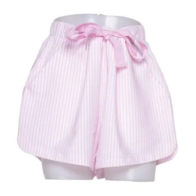 Short de pyjama (Rose, Blanc) de Dorina Élasthane, Polyamide, Polyester
