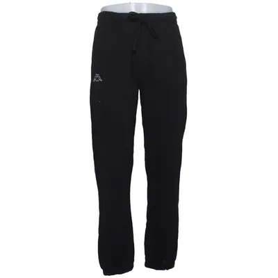 Pantalon de survêtement (Noir) de Kappa Coton, Polyester