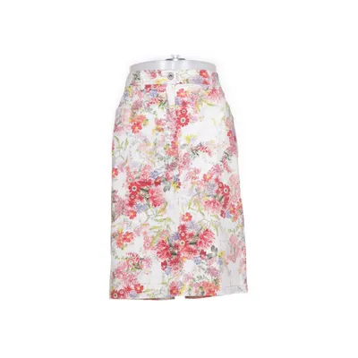 Kjol (Vit, Flerfärgad) från Punt Roma Bomull, Polyester