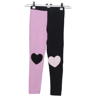Leggings (Pink, Sort, Flerfarvet) fra Wauw Capow Bomuld, Elastan