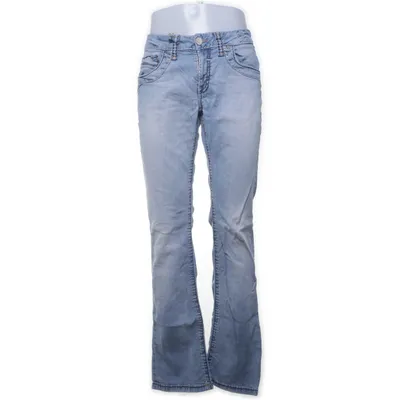 Spijkerbroek (Blauw) van Camp David Katoen, Elastaan, Polyester