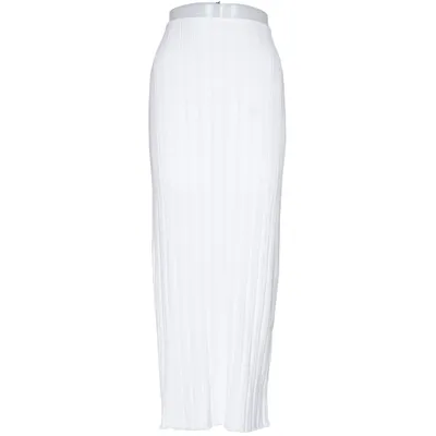 Långkjol (Vit) från Sndys Polyamid, Viskos