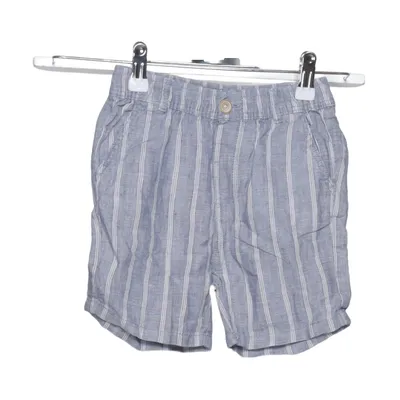 Shorts (Blå, Hvid) fra Zara Linned