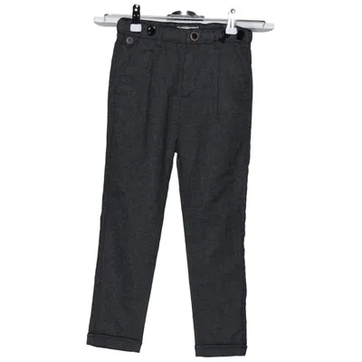 Kostymbyxor (Grå) från Zara Boys Collection Elastan, Polyester, Viskos