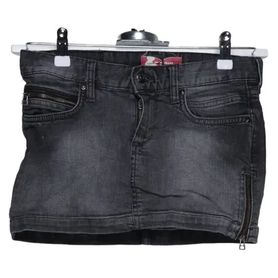 Jeanskjol (Grå) från &Denim by H&M Bomull, Elastan