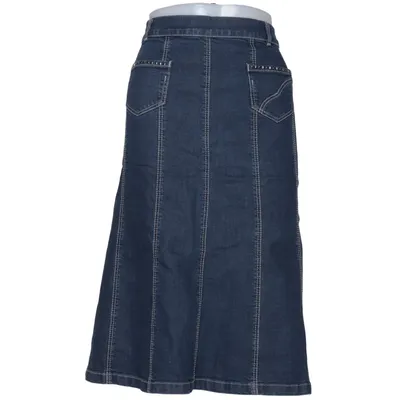 Jupe en jean (Bleu) de Godske Coton, Élasthane
