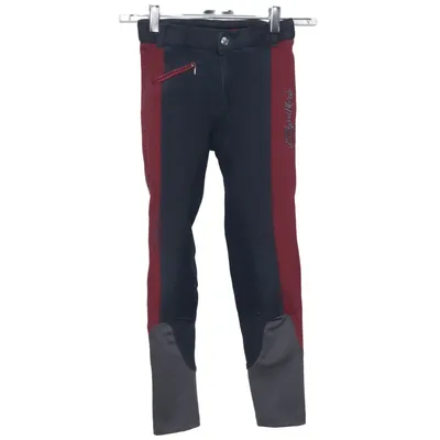 Pantalon d'équitation (Noir, Rouge, Gris) de Equilibre Coton, Élasthane