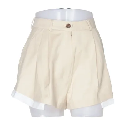 Shorts (Beige) von The Frankie Shop Baumwolle, Leinen, Polyester, Viskose, Wolle