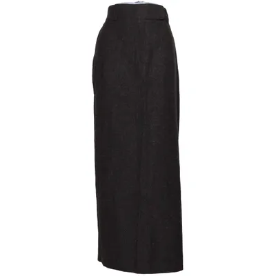 Maxi rok (Bruin) van St Emile Alpacawol, Viscose