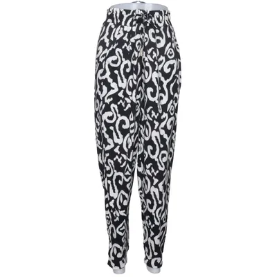Pyjamasbukser (Sort, Hvid) fra Infinity Woman Elastan, Polyester