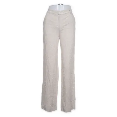 Palazzobukser (Beige) fra Weekday Bomuld, Linned, Viscose