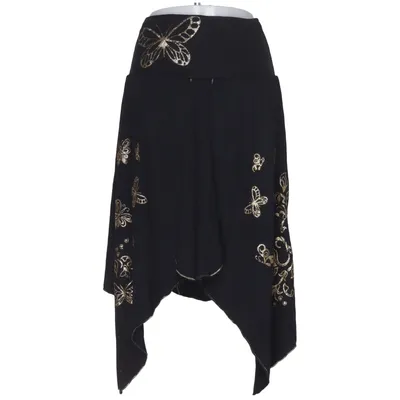 Rok (Zwart, Goud) van Melrose Elastaan, Viscose