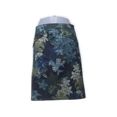 Skirt (Green, Multicolored) from Ellen Eisemann Elastane, Polyamide, Polyester, Viscose