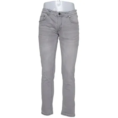Jeans (Grå) från Shine Original Bomull, Elastan