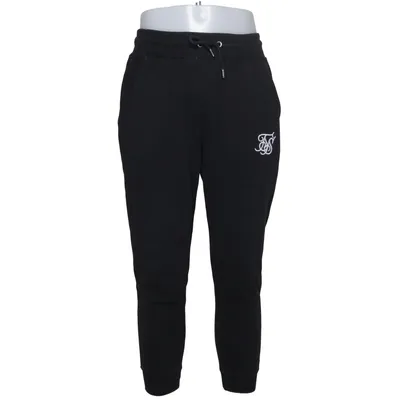 Joggingbroek (Zwart, Wit) van SikSilk Katoen, Polyester