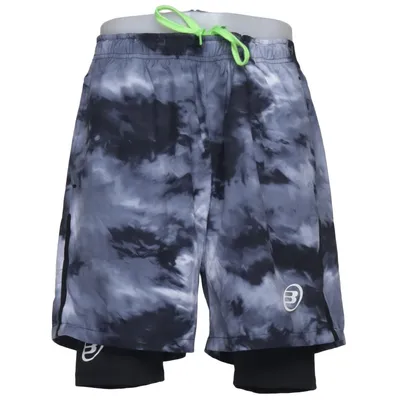 Sports shorts (Black, Gray) from Bullpadel Elastane, Polyester