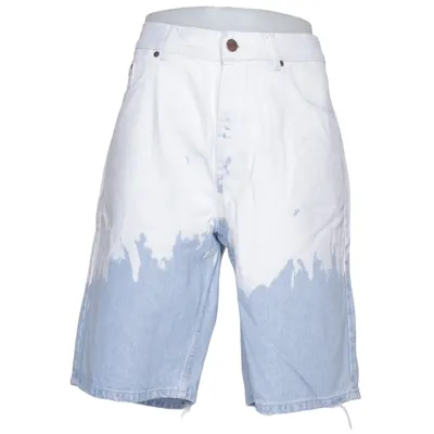 Denim shorts (White, Blue) from Review Cotton