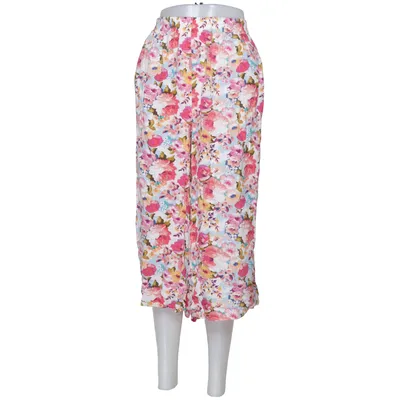 Pantalon patte d'éléphant (Blanc, Multicolore) de Soda Collection Viscose