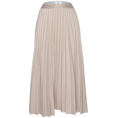Maxi skirt (Beige) from Ahlvar Gallery Polyester
