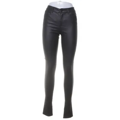 Byxor (Sorte Slimfit jeans i coated materiale ) från Vero Moda Denim Elastan, Nylon, Viskos