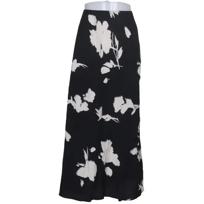 Jupe longue (Noir, Blanc) de C&A Polyamide, Viscose