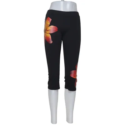 Træningsleggings (Sort, Flerfarvet) fra Fashion Nova Bomuld, Elastan