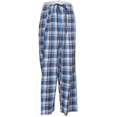 Pyjama broek (Blauw, Wit) van Livergy Katoen