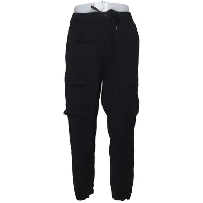 Cargobukser (Sort) fra Piaza Italia Elastan, Polyester, Viscose