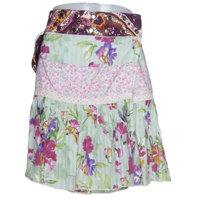 Rok (Groen, Roze, Meerkleurig) van Moshiki