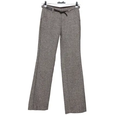 Byxor (Brun) från XX by Mexx Polyester, Ull