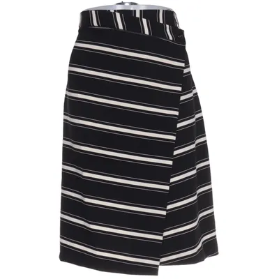 Jupe portefeuille (Noir, Blanc) de Zara Basic Collection