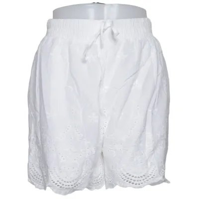 Shorts (White) from Zeva Cotton