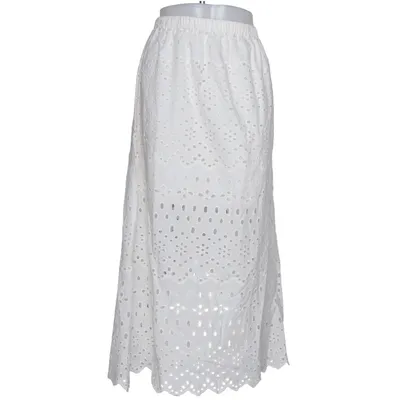 Rok (Wit) van H&M Katoen