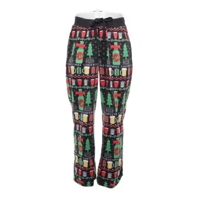 Pyjama broek (Zwart, Meerkleurig) Polyester