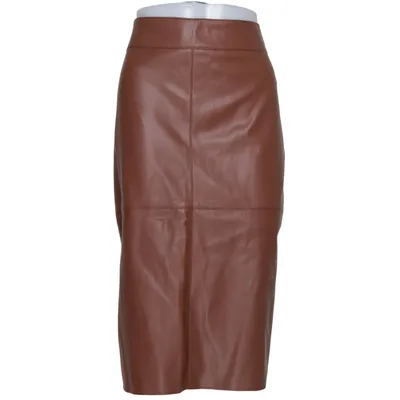 Nederdel (Brun) fra Dorothy Perkins Polyester, Polyurethan