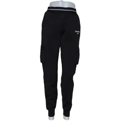 Cargo pants (Black) from SikSilk Elastane, Polyester, Viscose