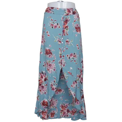 Jupe longue (Bleu, Multicolore) de Angie Viscose
