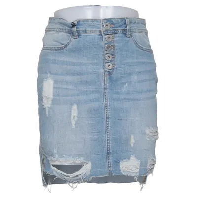 Spijkerrok (Blauw) van City Chic